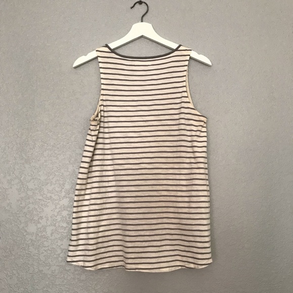 Madewell Forward Seam Stripe Tank - Picture 5 of 8